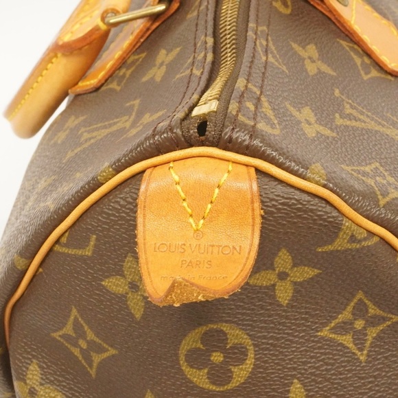 SOLD- Louis Vuitton Monogram Speedy 35 - Picture 4 of 10